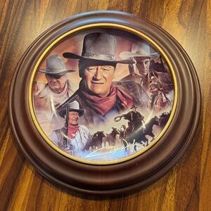 Vintage ‘06 John Wayne The Duke’s Centennial First Issue Decorative Plate
